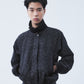 ornament print corduroy collar jacket【Delivery in September 2026】