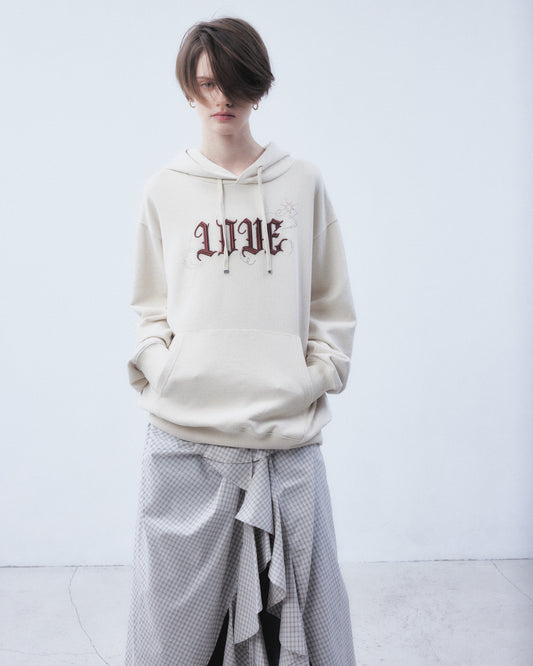 LOVE sparkle hoodie Ivory【Delivery in March 2026】