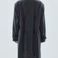 lace up soutien collar coat Gray【Delivery in November 2025】