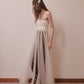 bijou cross tulle dress White【Delivery in March 2027】