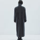 lace up soutien collar coat Gray【Delivery in November 2025】