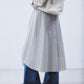 check frilled wrap skirt Ivory【stock】