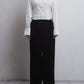 shell button cropped blouse White【Delivery in June 2026】