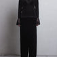 flocky tulle pullover Black【Delivery in June 2026】