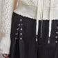 mohair lace knit hoodie Ivory【Delivery in August 2026】