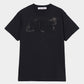 LOVE sparkle T-shirt Black × Black【POPUP先行】