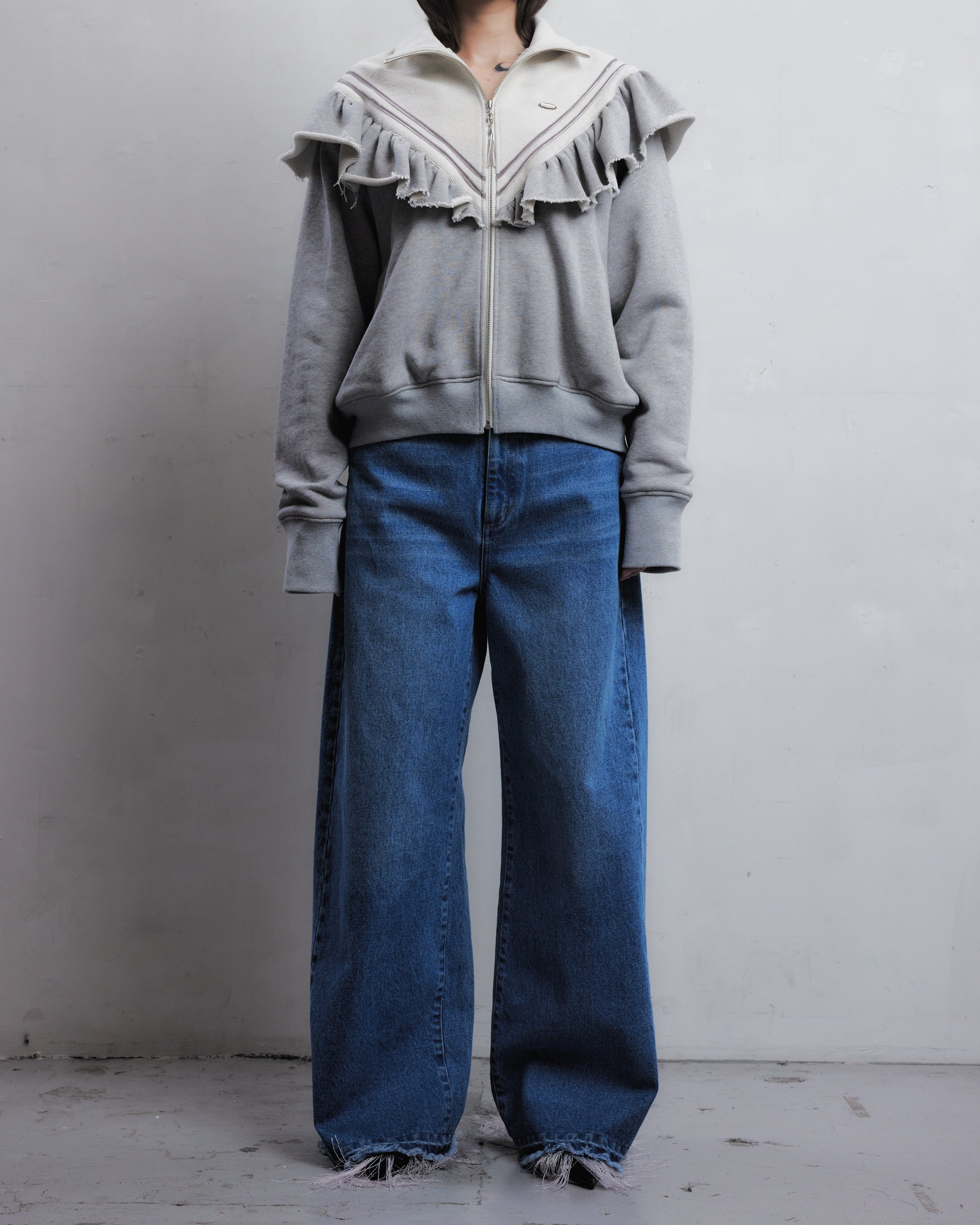 タナカダイスケ|ジャケット|frill jersey track jacket – tanakadaisuke