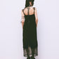 flower lace black velour camisole dress【Delivery in February 2025】