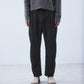 ornament print corduroy belt pants【Delivery in September 2026】