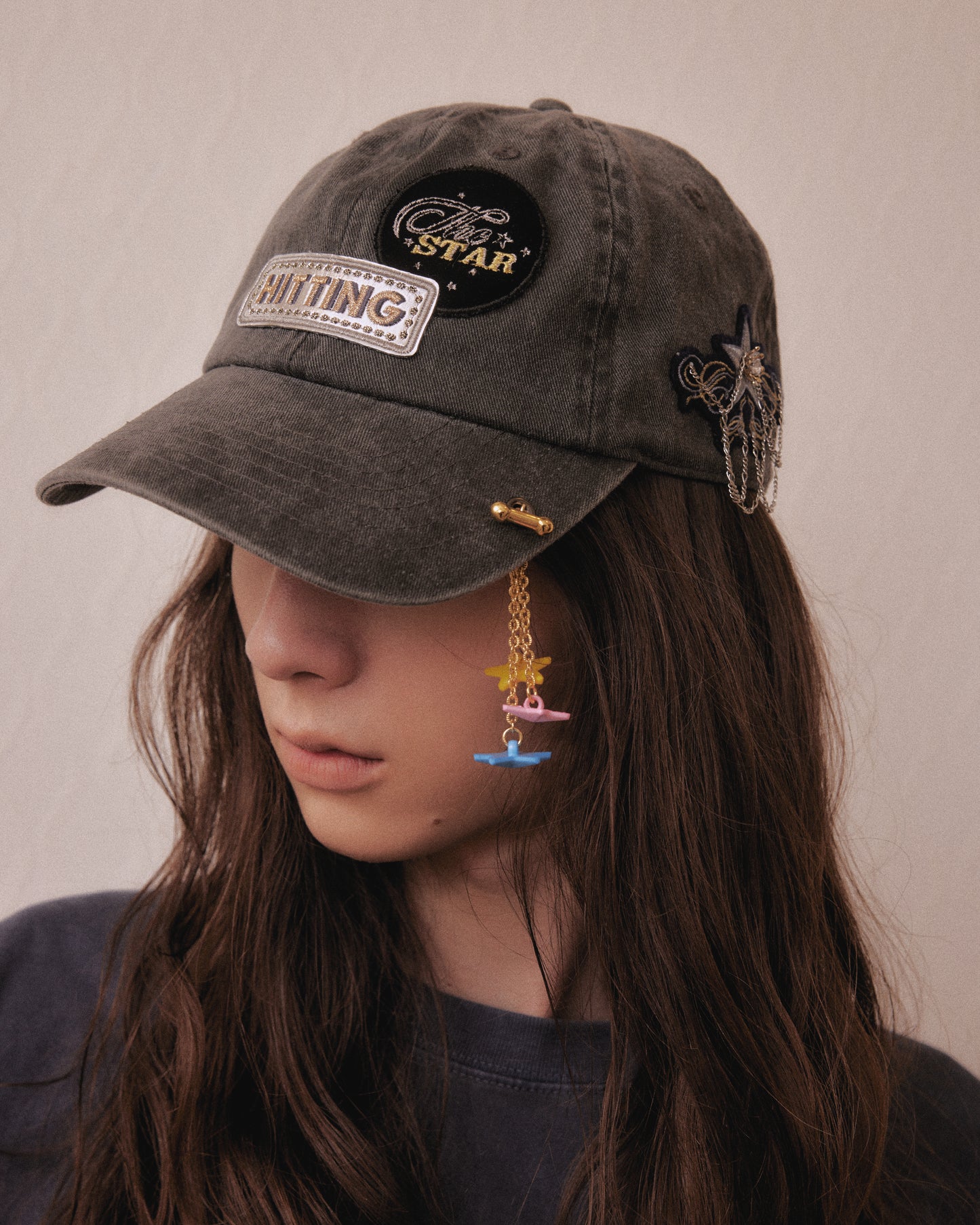 Hitting the star cap Beige【Delivery in January 2027】