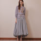 chain tassel ballon skirt Sax【Delivery in February 2027】