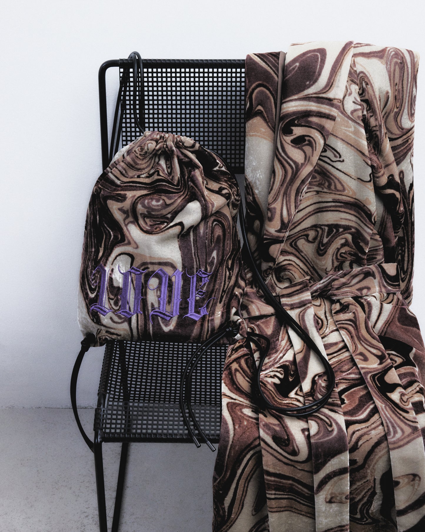 SUMINAGASHI LOVE drawstring backpack【stock】