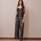 Rosette tile bustier tops Gray【Delivery in February 2027】