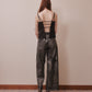 Rosette tile bustier tops Gray【Delivery in February 2027】