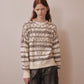Silver foil print ornament denim pants Black【Delivery in February 2027】