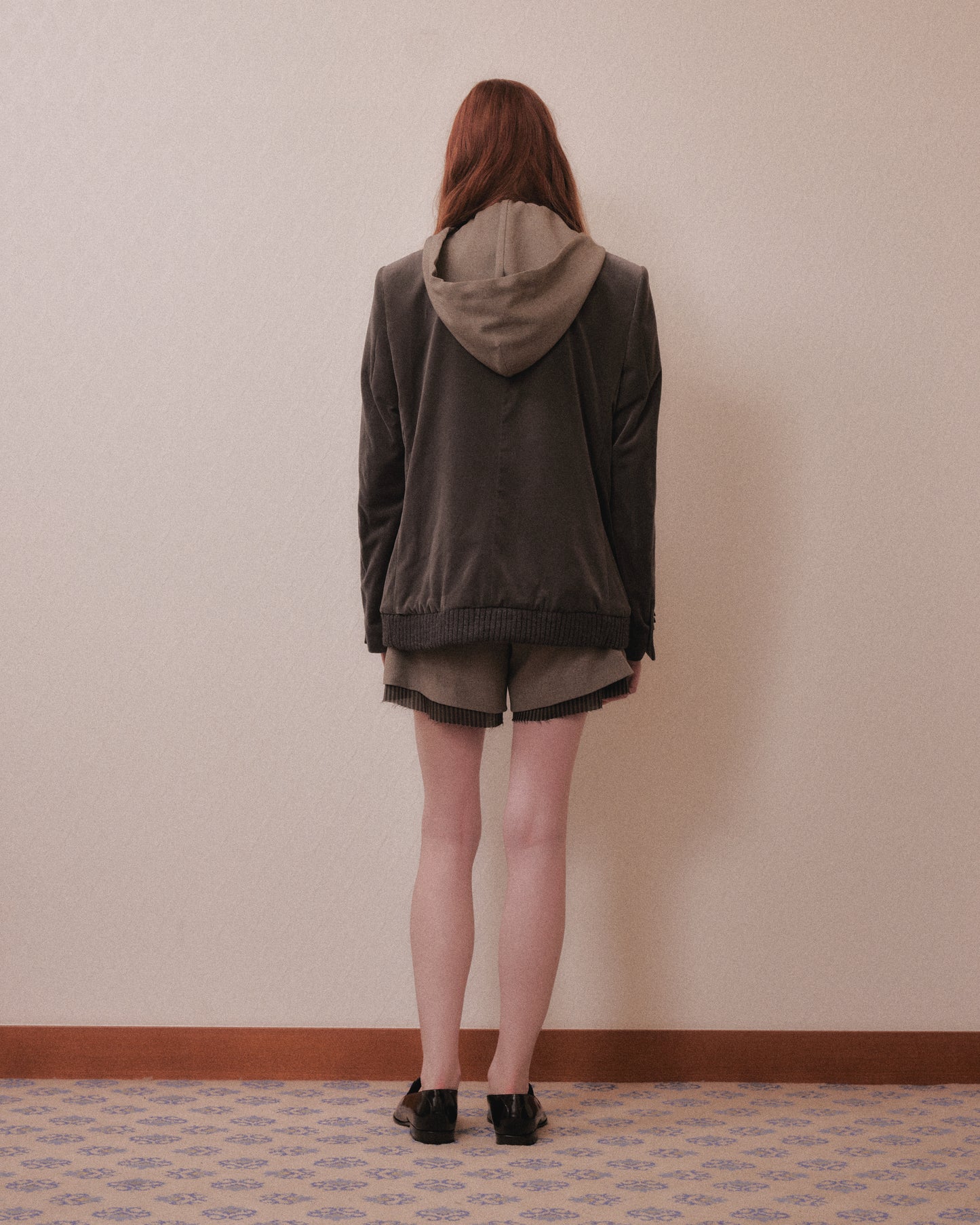 Double layer velvet jacket One color【Delivery in January 2027】