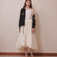 Bijou bra peplum knit  cardigan Black【Delivery in February 2027】