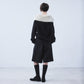 piercing stripe cross tack half pants Black【Delivery in July 2026】