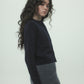 LOVE metal bolts cardigan Navy【Delivery in September 2026】
