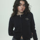 LOVE metal bolts cardigan Navy【Delivery in September 2026】