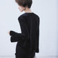 lace crochet knit ribbon short pants Black【Delivery in August 2026】