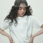 Meringue swan T-shirt White【stock】