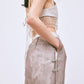 flower tulle skirt pants Gray【Delivery in February 2025】