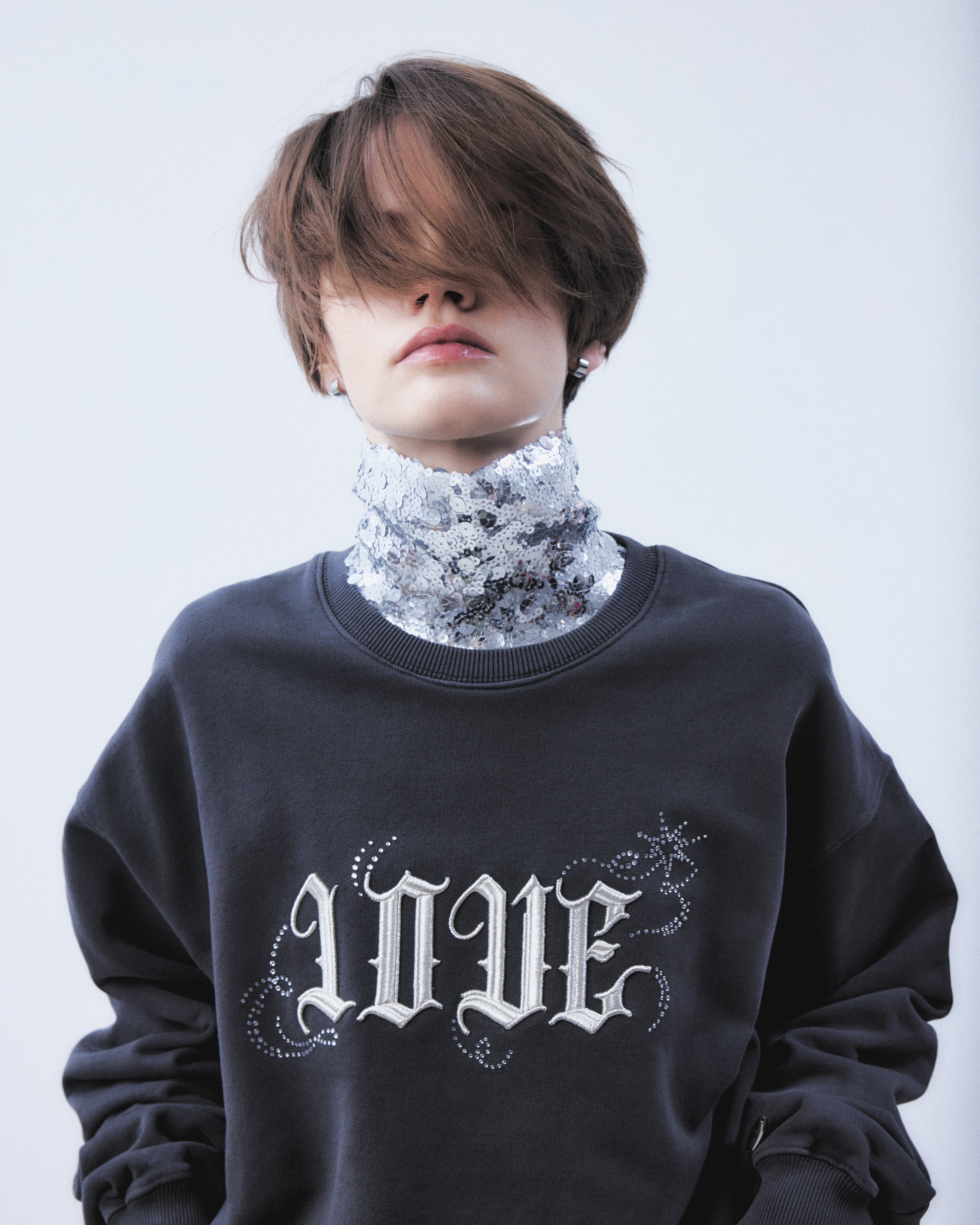 tanakadaisuke(タナカダイスケ)|トップス|LOVE sparkle hoodie