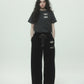 Hitting the star velour pants Black【Delivery in September 2026】