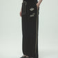 Hitting the star velour pants Black【Delivery in September 2026】
