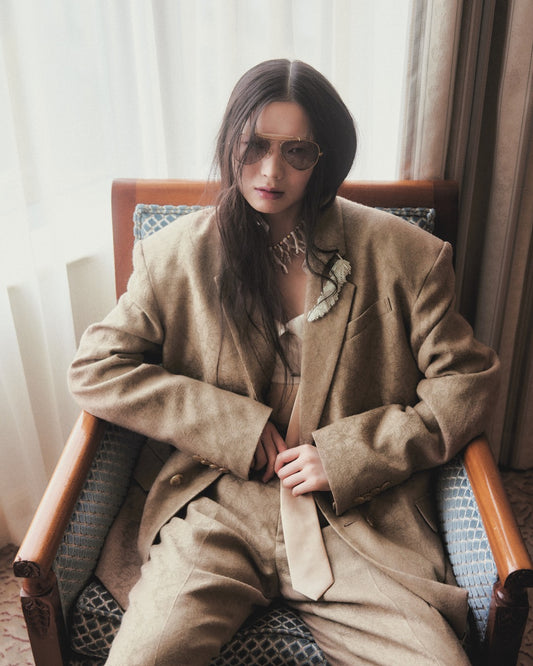 damask cloth double jacket【Delivery in March 2026】