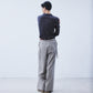 double ribbon lace up riv tops Charcoal gray【Delivery in June 2026】