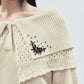 bijou tiara off-shoulder knit Ivory【Delivery in September 2025】