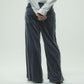 Hitting the star velour pants Blue【Delivery in September 2026】