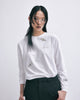 Bijou Aid long sleeve T-shirt White【Delivery in April 2026】