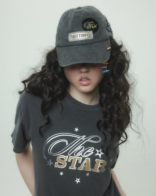 Hitting the star cap Gray【Delivery in September 2026】