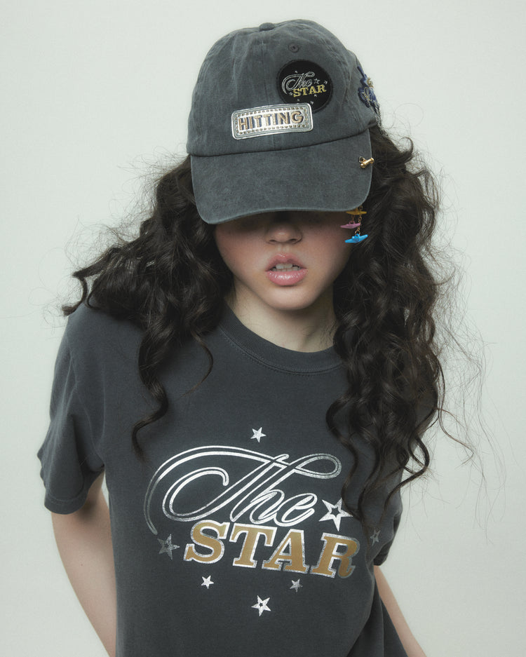 Hitting the star cap Gray【Delivery in September 2026】