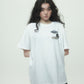 Hitting the star T-shirt White【Delivery in August 2026】