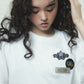 Hitting the star T-shirt White【Delivery in August 2026】