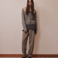 Lace collar knit pulover Gray【Delivery in January 2027】