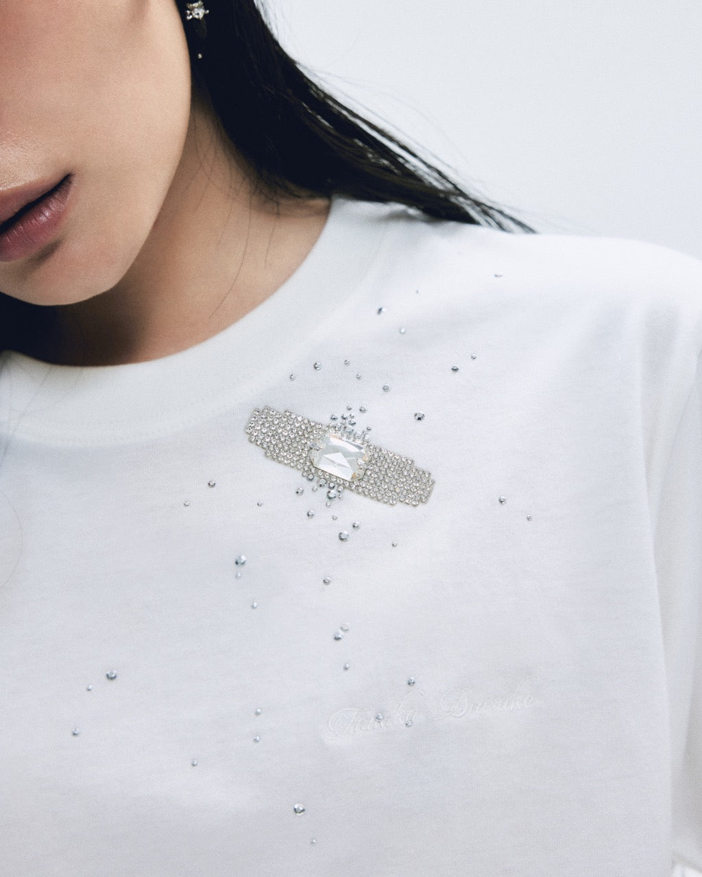 tanaka daisuke タナカダイスケ Cartoon angel wing T-shirt