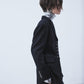 metal embroidery stripe wool jacket Black【Delivery in July 2026】