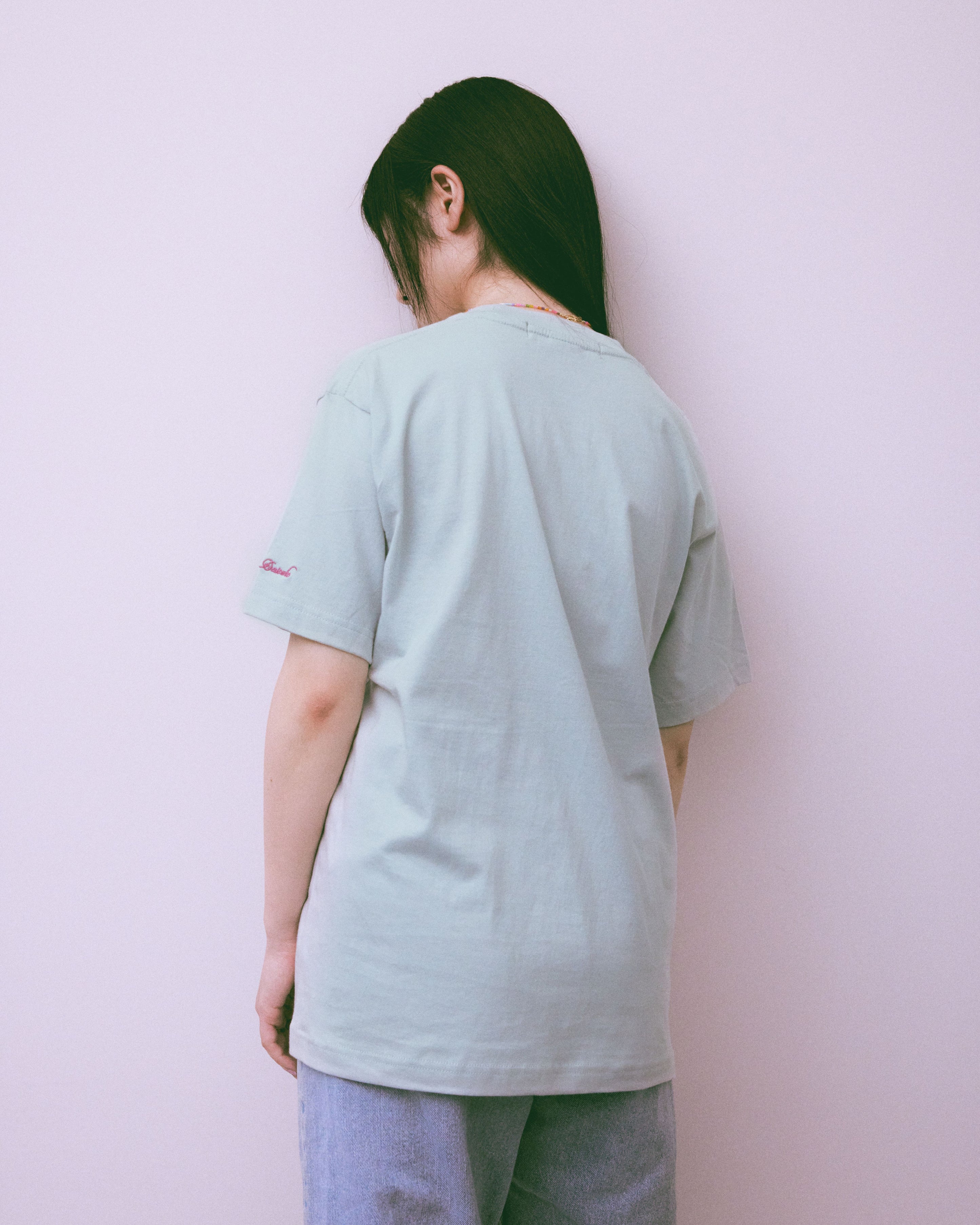 childhood spangle T-shirt Mint – tanakadaisuke