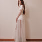 bijou cross tulle dress White【Delivery in March 2027】