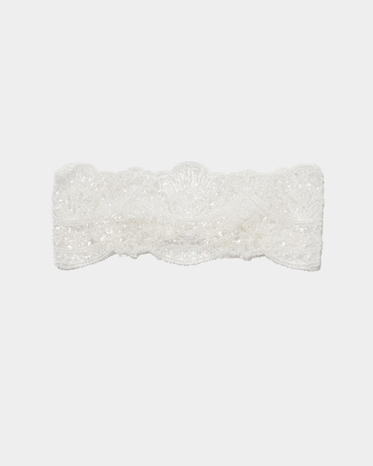 white beads shell bra【Delivery in March 2025】