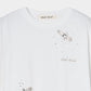 Bijou Aid long sleeve T-shirt White【Delivery in march 2025】