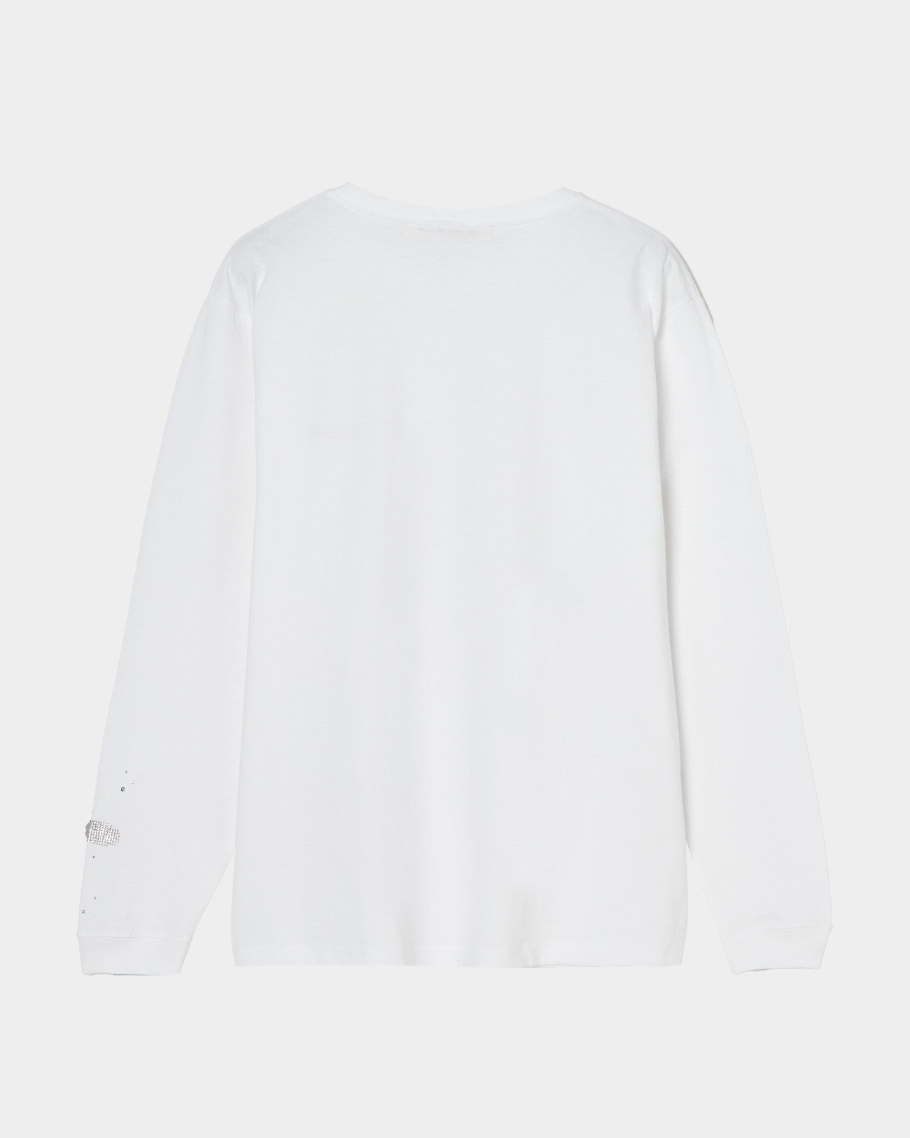 Bijou Aid long sleeve T-shirt White【Delivery in march 2025】