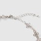 pearl ribbon chain necklace【Delivery in March 2025】