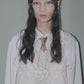 lazy ribbon sheer camisole Ivory【Delivery in February 2026】
