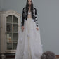 fluffy feather long skirt【Delivery in March 2026】